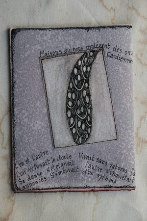 Livre objet Andrée Chédid