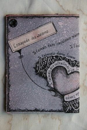 Livre objet Andrée Chédid